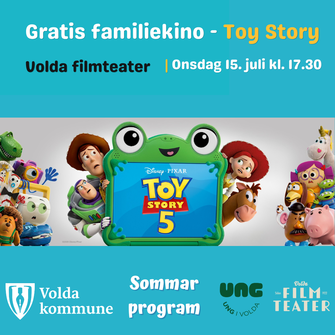 Gratis kino - Toy Story - Klikk for stort bilete